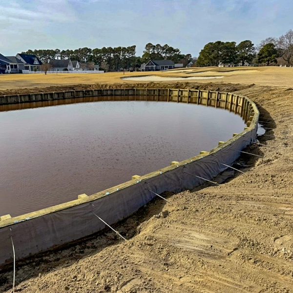 outer banks retaining wall construciton
